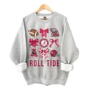 Vintage Alabama Roll Tide Football Coquette NCAA Unisex Sweatshirt 2 small thumbnail