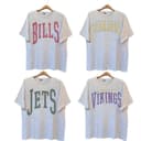 Vintage All Big Words Logo Football Teams T-Shirt | Unisex Fan Apparel 1 small thumbnail