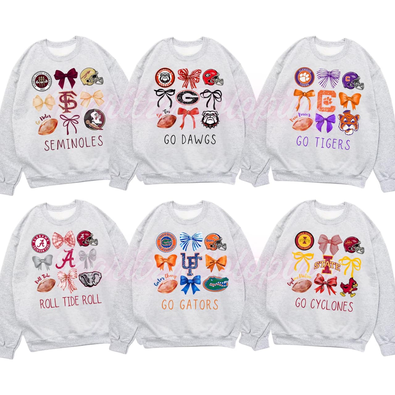 Vintage All Universitaria Fútbol Americano Teams Bows Inspirado Sudadera, Coquette Fútbol Americano Camiseta, Gameday Clásico Hoodie, Vintage Cuello Redondos Sweater – image 1, Vintage College Tee, NCAA T-Shirt, Alabama Crimson Tide tshirt, Ohio State Buckeyes tshirt, Texas Longhorns tshirt, Georgia Bulldogs tshirt, Michigan Wolverines tshirt