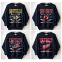 Vintage All Hockey Teams Crewneck Sweatshirt - Gildan USA Hockey 1 small thumbnail