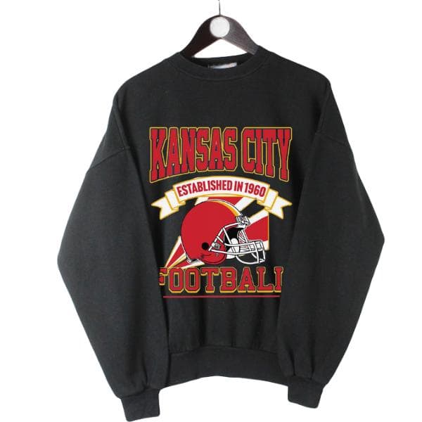 Vintage All Team Football Sweatshirt: Big Words Logo Graphic Unisex – image 2, NFL Tee, San Francisco 49ers Tee, Dallas Cowboys Tee, Detroit Lions Tee, Kansas City Chiefs Tee, Tampa Bay Buccaneers Tee, Arizona Cardinals Tee