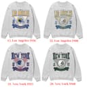 Vintage All Team Football Sweatshirt with Big Words Logo, Graphic Tees for Football Fans, Vintage Sweatshirt Football Hoodie 2 small thumbnail