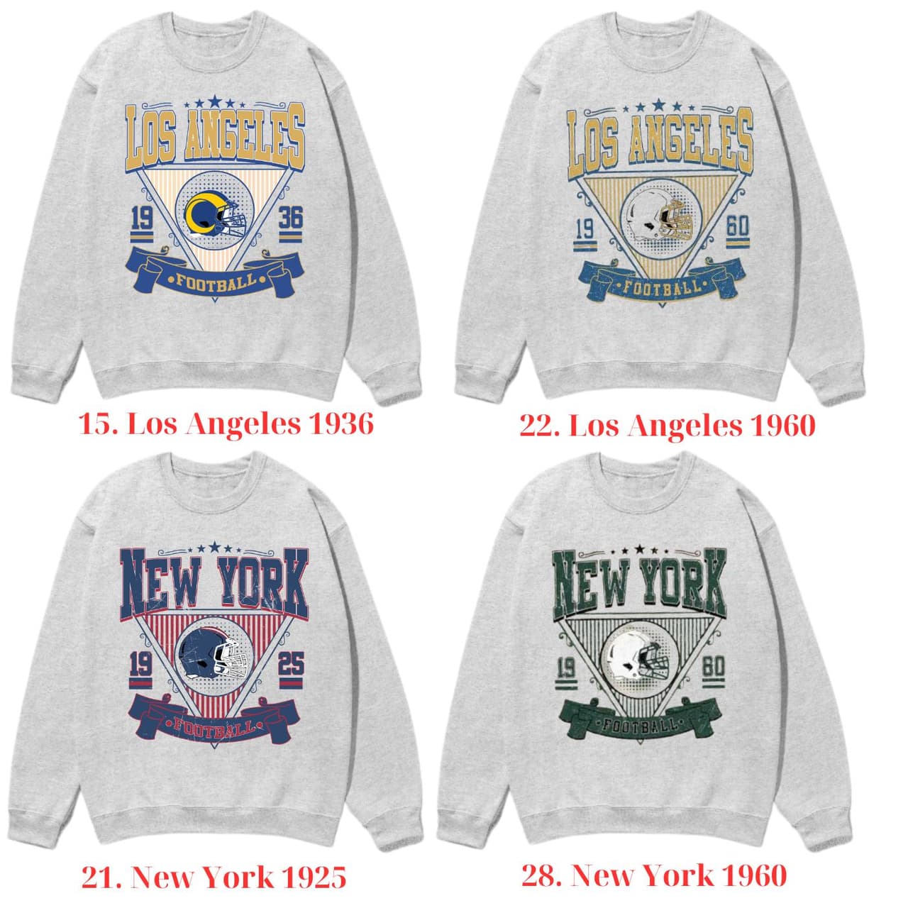 Vintage All Team Football Sweatshirt with Big Words Logo, Graphic Tees for Football Fans, Vintage Sweatshirt Football Hoodie – image 2, NFL Tee, San Francisco 49ers Tee, Dallas Cowboys Tee, Detroit Lions Tee, Kansas City Chiefs Tee, Tampa Bay Buccaneers Tee, Arizona Cardinals Tee