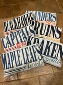 Vintage Todos los Equipos Hockey Cuello Redondo Sweater, Unisex Camisetas, Streetwear Hoodie 1 small thumbnail