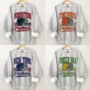 Vintage All Teams Football Sweatshirt Collection, Personalize Football Team T-Shirt 1 small thumbnail