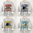 Vintage All Teams Football Sweatshirt Collection, Personalize Football Team T-Shirt 2 small thumbnail