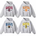 Sudadera con Capucha Gráfica Unisex Vintage NCAA All Teams - Algodón 1 small thumbnail