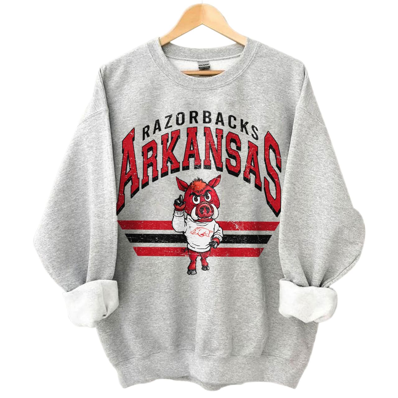 Ropa Gráfica Vintage Arkansas Razorbacks NCAA: Camiseta, Suéter, Hoodie – image 1, Arkansas Razorbacks Tee, Arkansas Razorbacks Merch, Arkansas Razorbacks Shirt, Arkansas Razorbacks Sweatshirt, Arkansas Razorbacks Hoodie, Arkansas Razorbacks Clothes