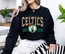 Sudadera Vintage Boston Celtics 1946 Baloncesto Retro 90s 1 small thumbnail