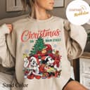 Vintage Cartoon Christmas Main Street Sweatshirt & Shirt Mickkey Minniie Gift 1 small thumbnail