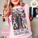 Vintage Cartoon Villains Shirt: Evil Friends Club, Maleficent, Evil Queen, Ursula, Cruella 2 small thumbnail
