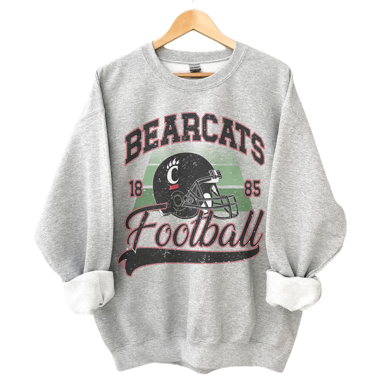 Sudadera Unisex Vintage Cincinnati Bearcats NCAA Fútbol Americano – image 1, Cincinnati Bearcats Tee, Cincinnati Bearcats Merch, Cincinnati Bearcats Shirt, Cincinnati Bearcats Sweatshirt, Cincinnati Bearcats Hoodie, Cincinnati Bearcats Clothes