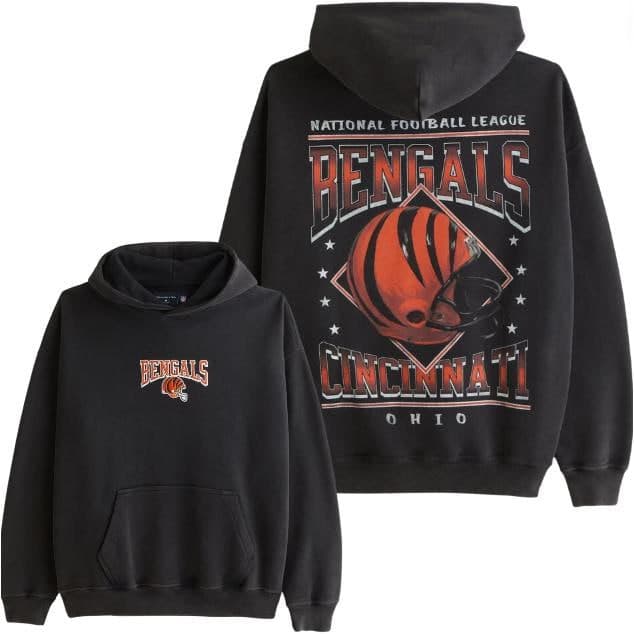 Vintage Cincinnatii Football Hoodie, 's Football Crewneck, Game Day Pullover, Cincinnatii Graphic Football Sweatshirt, Hoodie, 28KAD – image 1, Cincinnati Bengals Tee, cincinnati bengals hooded sweatshirt, cincinnati bengals gear, cincinnati bengals merch, cincinnati bengals shirt, bengals shirts, joe burrow tshirt