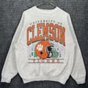 Vintage Clemson Tigers 1889 Sweatshirt & Hoodie Comfort Colors 1 small thumbnail
