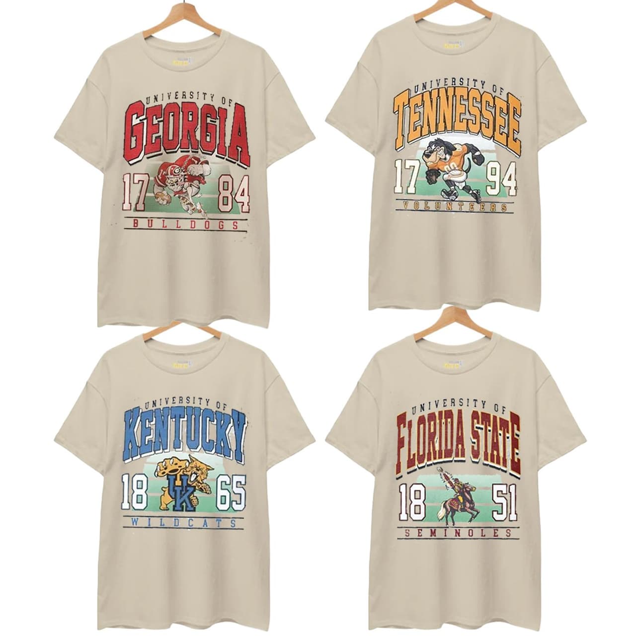 Vintage College NCAA T-Shirt, Vintage All Teams NCAA Sweatshirt, Classic Cotton Pull Over Hoodie – image 1, Vintage College Tee, NCAA T-Shirt, Alabama Crimson Tide tshirt, Ohio State Buckeyes tshirt, Texas Longhorns tshirt, Georgia Bulldogs tshirt, Michigan Wolverines tshirt