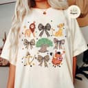 Vintage Coquette Bows The Liiiion Kiiing Camiseta Leopardo - Vacaciones Salvajes 1 small thumbnail
