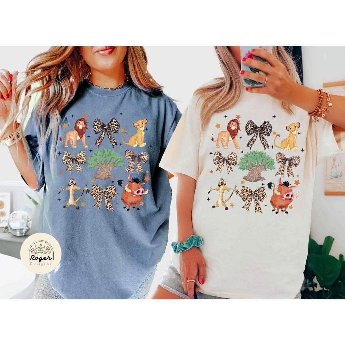 Vintage Coquette Bows The Liiiion Kiiing Camiseta Leopardo - Vacaciones Salvajes – image 4, The Lion King Leopard Tee, The Lion King Leopard Merch, The Lion King Leopard Shirt, The Lion King Leopard Sweatshirt, The Lion King Leopard Hoodie, The Lion King Leopard Clothes