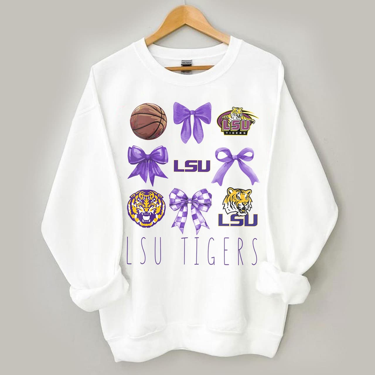 Vintage Coquette LSU Tigers NCAA Camiseta Gráfica de Baloncesto Unisex – image 2, LSU Tigers Tee, LSU Tigers Merch, LSU Tigers Shirt, LSU Tigers Sweatshirt, LSU Tigers Hoodie, LSU Tigers Clothes