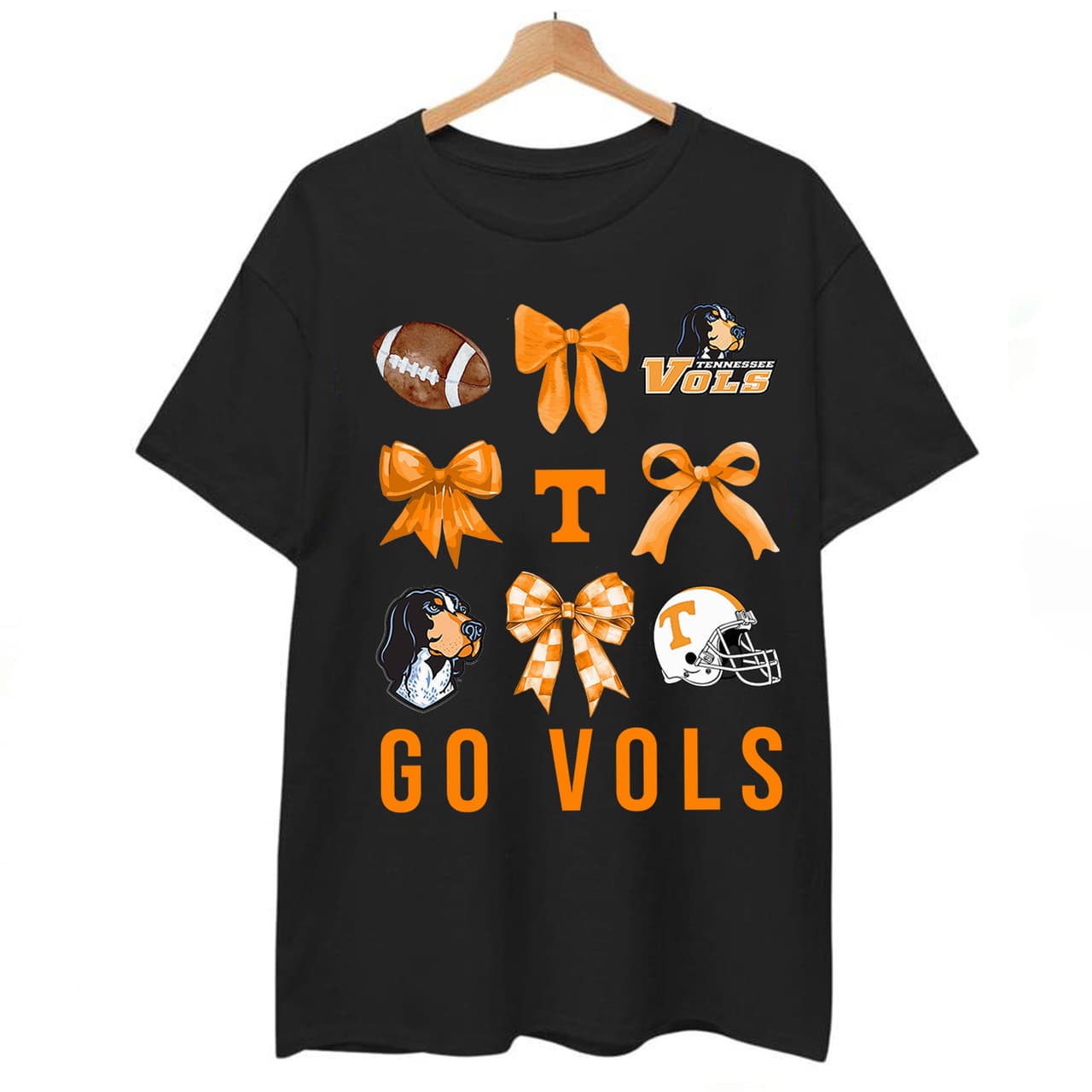 Camiseta Vintage Coquette Tennessee Vols NCAA Fútbol Americano – image 2, Tennessee Volunteers Tee, tennessee football shirts, vols shirt, tennessee vols t shirt, tennessee football sweatshirt, tennessee volunteers t shirt, tennessee vols tee shirts
