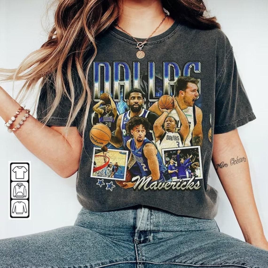 Camiseta Vintage de Luka Doncic y Kyrie Irving, Regalo 90s para Fans de Mavericks Basketball – image 2, Dallas Luka Doncic Kyrie Irving Basketball Tee, Dallas Luka Doncic Kyrie Irving Basketball Merch, Dallas Luka Doncic Kyrie Irving Basketball Shirt, Dallas Luka Doncic Kyrie Irving Basketball Sweatshirt, Dallas Luka Doncic Kyrie Irving Basketball Hoodie, Dallas Luka Doncic Kyrie Irving Basketball Clothes