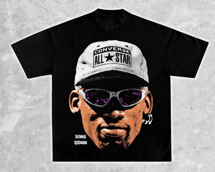 Camiseta Gráfica Vintage Dennis Rodman | Algodón Unisex Y2K Regalo Baloncesto – image 1, Dennis Rodman Tee, Dennis Rodman Merch, Dennis Rodman Shirt, Dennis Rodman Sweatshirt, Dennis Rodman Hoodie, Dennis Rodman Clothes