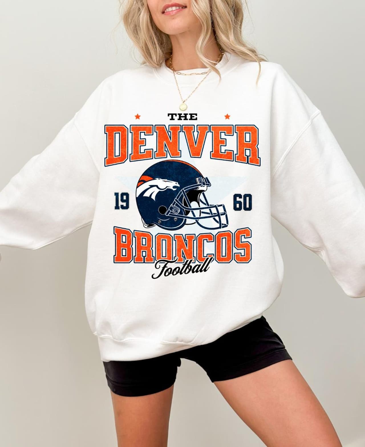 Vintage Denver Football Crewneck Sweatshirt – Team Apparel Gift – image 1, Denver Broncos Tee, broncos shirts for sale, denver broncos merch, denver broncos shirt, bronco shirt, bronco t shirt, denver broncos t shirt