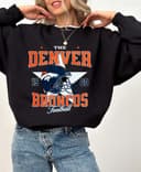 Vintage Denver Football Crewneck Sweatshirt – Team Apparel Gift 3 small thumbnail