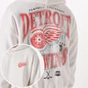 Sudadera vintage Detroit Red Wings, camiseta de hockey universitaria, hoodie Comfort Colors 1 small thumbnail