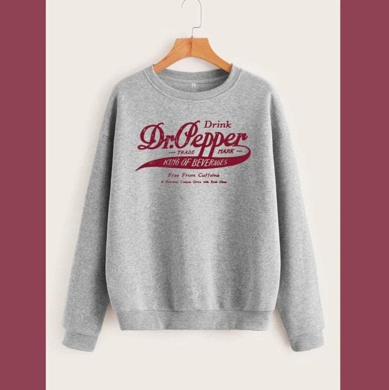 Vintage Dr Pepper Hoodie & Sweatshirt - 3 Options Unisex Classic Shirt – image 4, Dr Pepper Tee, Dr Pepper Merch, Dr Pepper Shirt, Dr Pepper Sweatshirt, Dr Pepper Hoodie, Dr Pepper Clothes