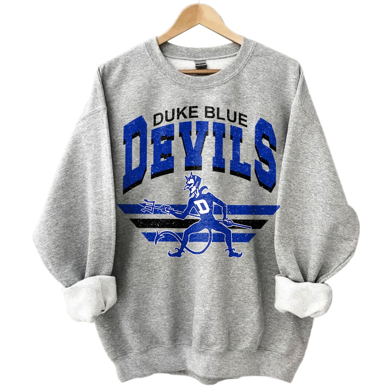 Vintage Duke Blue Devils NCAA Graphic Team Apparel Gift - T-Shirt, Sweater, Hoodie – image 1, Duke Blue Devils Tee, Duke Blue Devils Merch, Duke Blue Devils Shirt, Duke Blue Devils Sweatshirt, Duke Blue Devils Hoodie, Duke Blue Devils Clothes