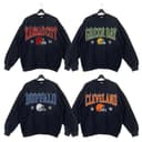 Vintage Football Big Words Logo Sweatshirt , Hometown Football Sweatshirt, Vintage Graphic Tees, Football Fan Gift, Unisex Sweatshirts 1 small thumbnail