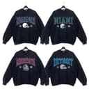 Vintage Football Big Words Logo Sweatshirt , Hometown Football Sweatshirt, Vintage Graphic Tees, Football Fan Gift, Unisex Sweatshirts 4 small thumbnail