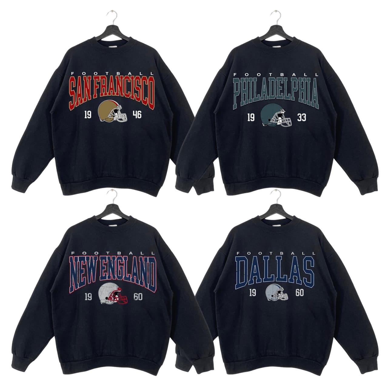 Vintage Football Big Words Logo Sweatshirt , Hometown Football Sweatshirt, Vintage Graphic Tees, Football Fan Gift, Unisex Sweatshirts – image 2, NFL Tee, San Francisco 49ers Tee, Dallas Cowboys Tee, Detroit Lions Tee, Kansas City Chiefs Tee, Tampa Bay Buccaneers Tee, Arizona Cardinals Tee