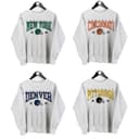 Vintage Fútbol Americano Big Words Logo Sudadera, Hometown Fútbol Americano T-Camiseta, Fútbol Americano Thowback Vintage Todos los Equiposs Hoodie, Vintage Gráfica Camisetas 4 small thumbnail