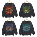 Vintage Football Crewneck Sweatshirt - Classic for All Teams, 1 small thumbnail