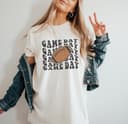Vintage Football Game Day Fan Shirt for Men & Women - Tee Top 1 small thumbnail