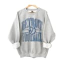 Vintage Football Graphic Sweatshirt, Trendy Game Day Crewneck, Fan's Gift 4 small thumbnail