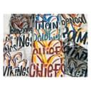 Camiseta blanca vintage de San Valentín fútbol todos los equipos, Gildan 5000 unisex 1 small thumbnail