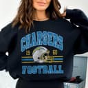 Vintage Football Sweatshirt, Los Angeles Football SweatShirt, San Diego Football Sweatshirt Sweatshirt, Hoodie, Comfort Colors 1 small thumbnail