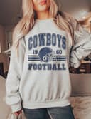 Vintage Football Sweatshirt, Shirt Retro Style 90s Vintage Unisex Crewneck, Graphic Tee Gift For Football Fan Sweatshirt, Hoodie, Comfort Colors 3 small thumbnail