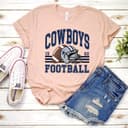 Vintage Football Sweatshirt, Shirt Retro Style 90s Vintage Unisex Crewneck, Graphic Tee Gift For Football Fan 3 small thumbnail