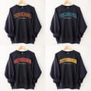 Vintage Football Team Sweatshirt - Classic Design for All Fans 1 small thumbnail