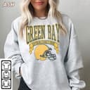 Vintage Green Bay Football Sweatshirt - 80s Retro Style Shirt 1 small thumbnail
