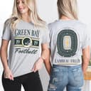 Vintage Green Bay Football Two Side Shirt, Lambeau Field Stadium, Green Bay Football Shirt, Graphic Tee, Unisex Tshirt, Sweatshirt, Hoodie 4 small thumbnail