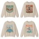 Vintage Horror Skullman Halloween Ver 1 All Team Football Sweatshirt, Football Thowback Vintage All Teams For Fans Sweatshirt, Unisex Halloween Football Crewnecks, Football Halloween Spooky Season 1 small thumbnail