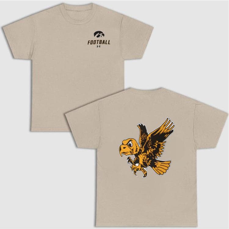 Camiseta Vintage Iowa Hawkeyes Legacy Primary Logo de Doble Cara NCAA – image 1, Iowa Hawkeyes Tee, Iowa Hawkeyes Merch, Iowa Hawkeyes Shirt, Iowa Hawkeyes Sweatshirt, Iowa Hawkeyes Hoodie, Iowa Hawkeyes Clothes