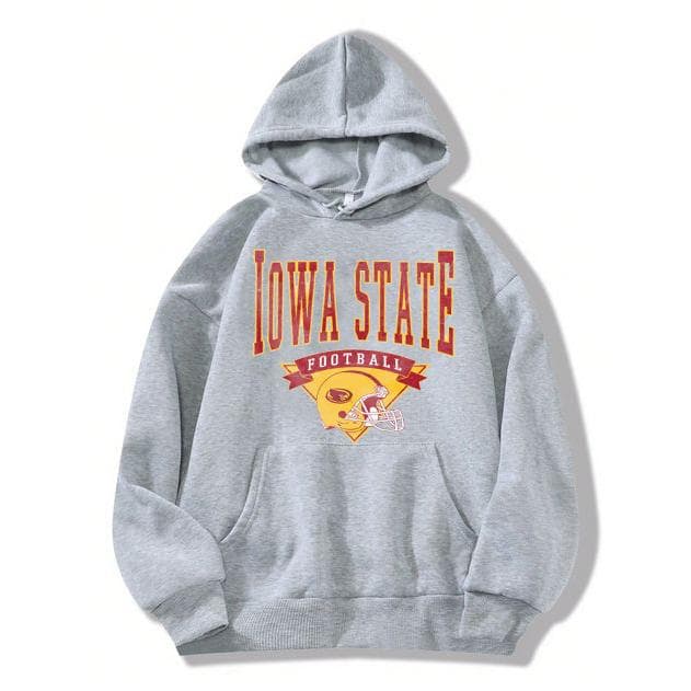 Vintage Iowa States NCAA Hoodie Gráfico Básico para Aficionados – image 1, Iowa States Tee, Iowa States Merch, Iowa States Shirt, Iowa States Sweatshirt, Iowa States Hoodie, Iowa States Clothes