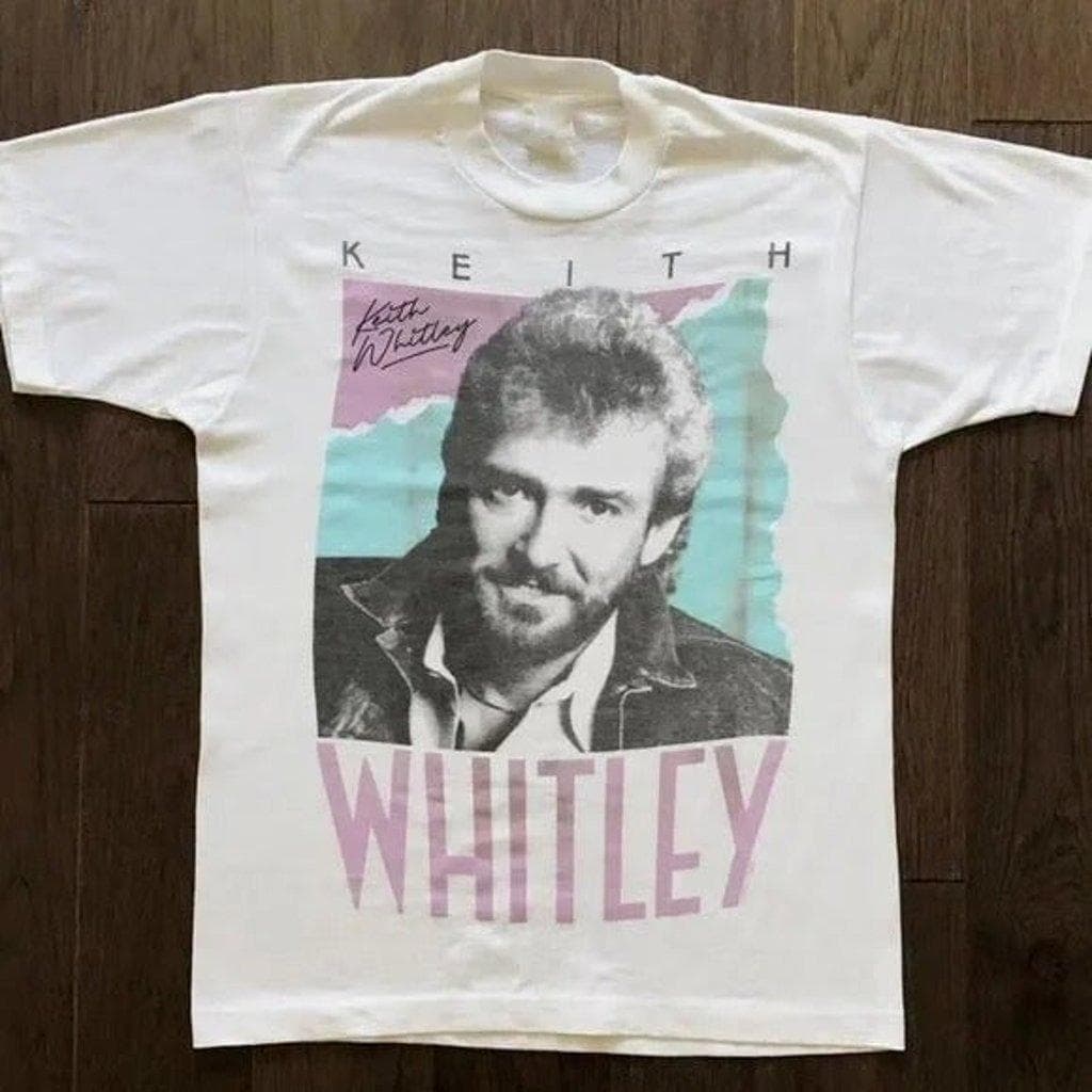 Vintage Keith Whitley Country Music T-Shirt Sweatshirt Hoodie – image 1, Keith Whitley Tee, Keith Whitley Merch, Keith Whitley Shirt, Keith Whitley Sweatshirt, Keith Whitley Hoodie, Keith Whitley Clothes