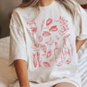 Camiseta Vintage La Dolce Vita Italy Sardine | Tomato Girl Summer 1 small thumbnail