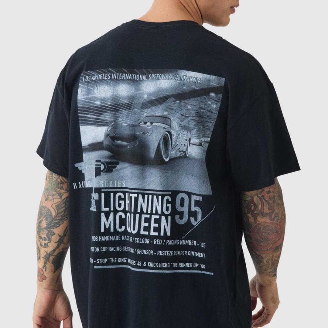 Vintage Lightning McQueen Piston Cup Unisex T-Shirt - Car Enthusiast Supercar Tee – image 1, McQueen Tee, McQueen Merch, McQueen Shirt, McQueen Sweatshirt, McQueen Hoodie, McQueen Clothes